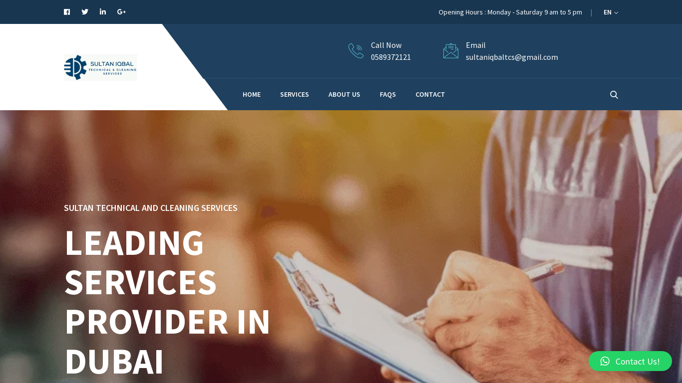 sultaniqbaltechnical_com portfolio projects