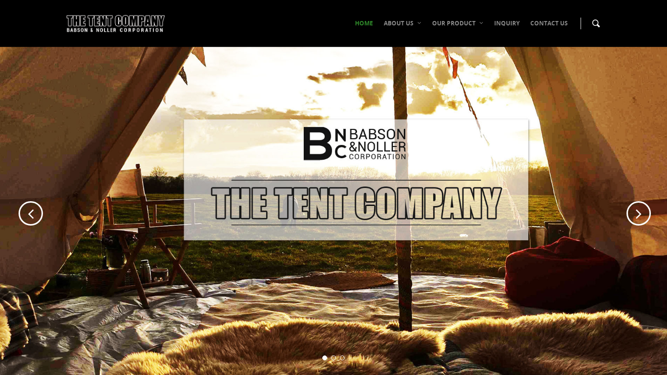 tentsplace_com portfolio project