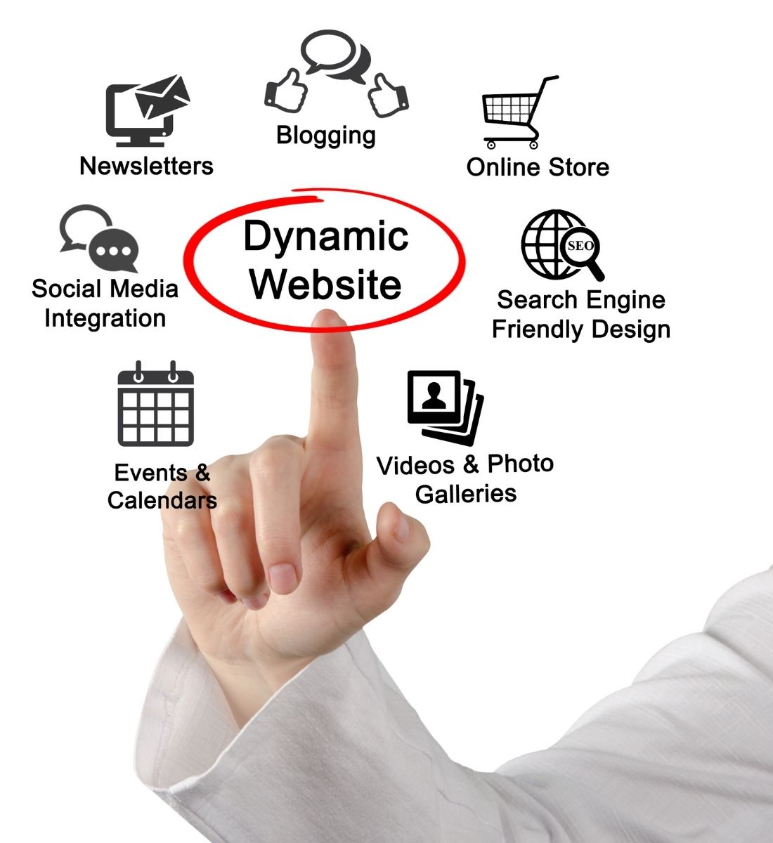 Dynamic Web Development services in Lahore