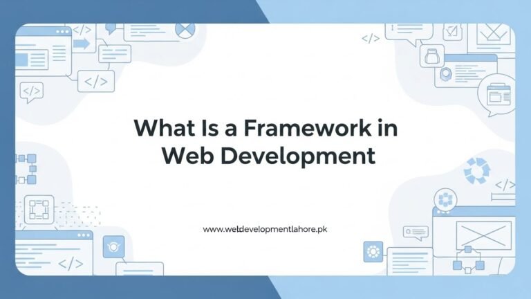 What Is a Framework in Web Development? - WDL