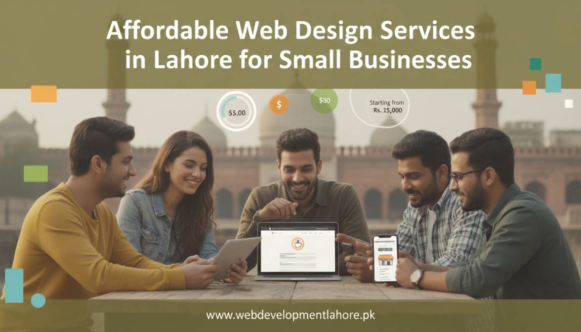 Affordable Web Design Services in Lahore for Small Businesses