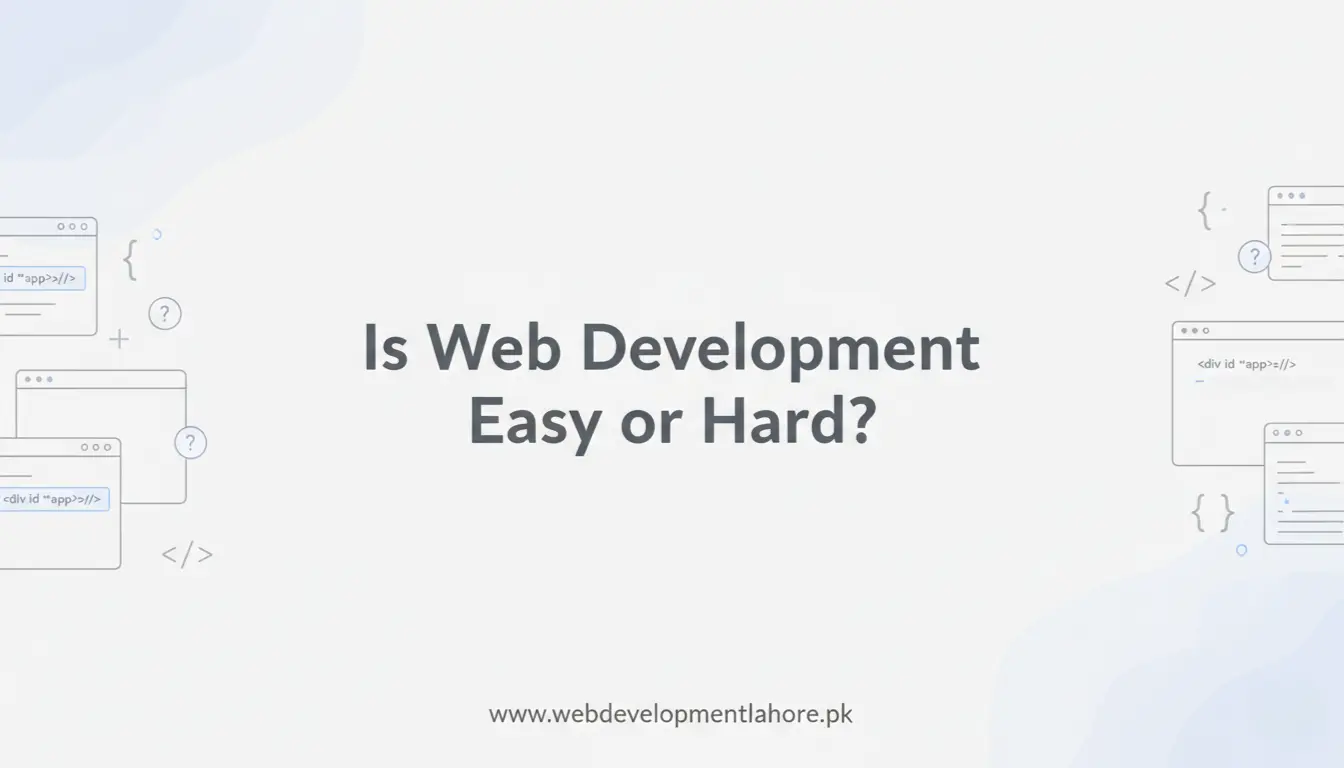Is Web Development Easy or Hard?