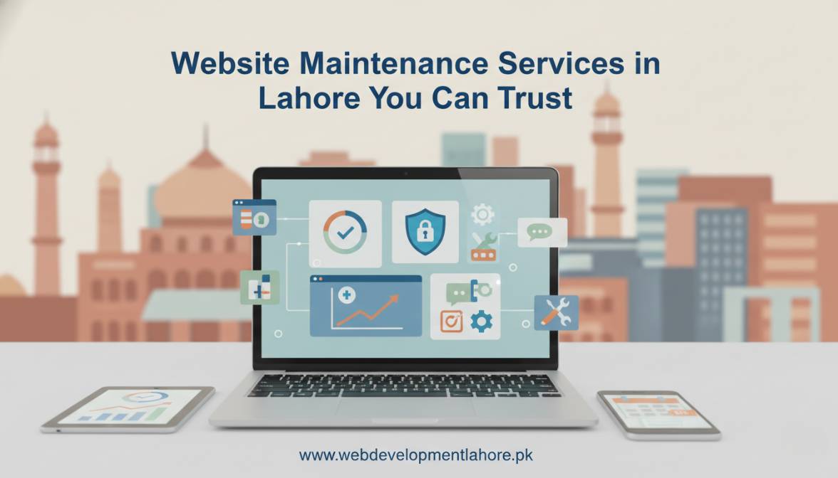 Website Maintenance Services in Lahore You Can Trust