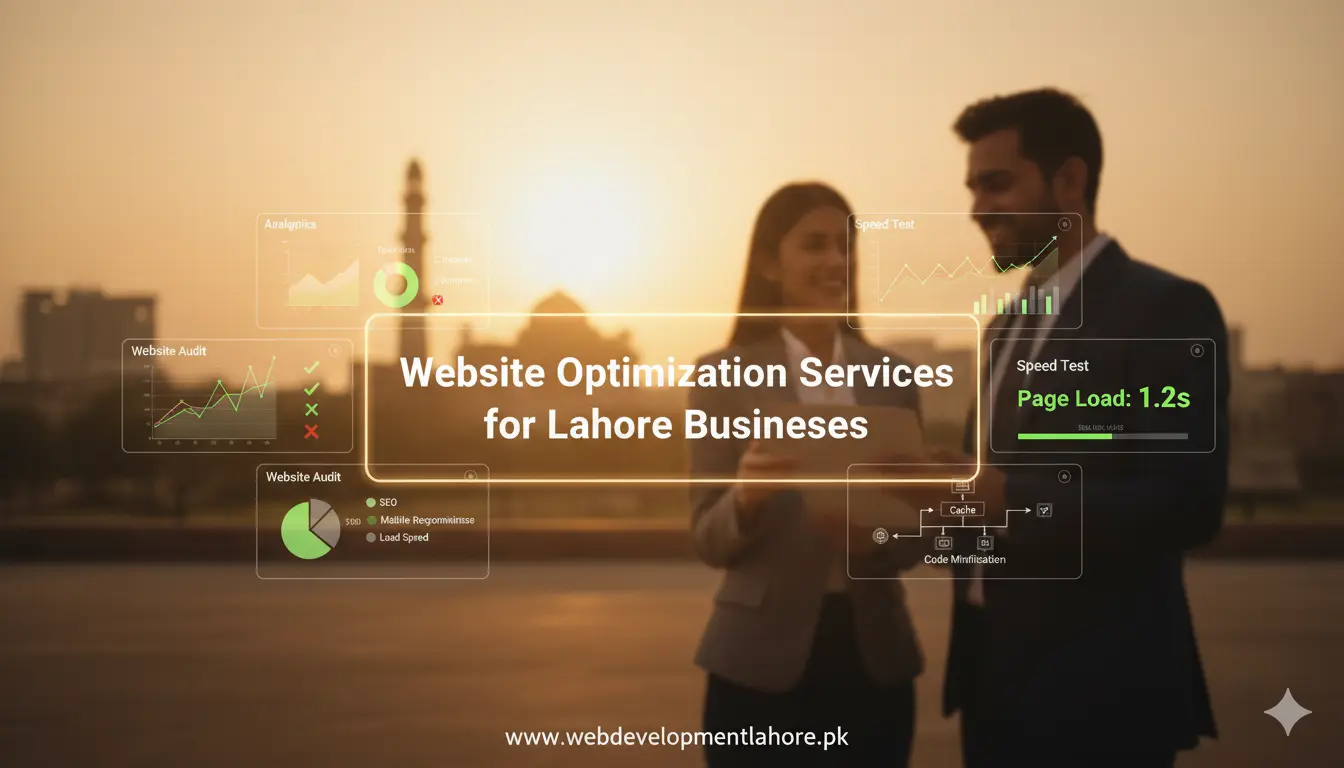 Website Optimization Services for Lahore Businesses